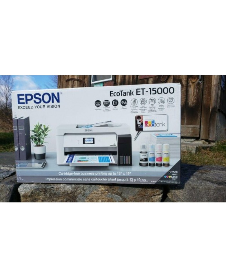 Epson EcoTank ET-15000 All One Wireless Inkjet Sublimation Printer Brand New