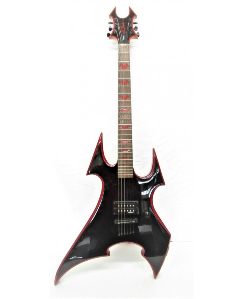 B.C. Rich Son Of A Beast Avenge Red Black Electric Guitar