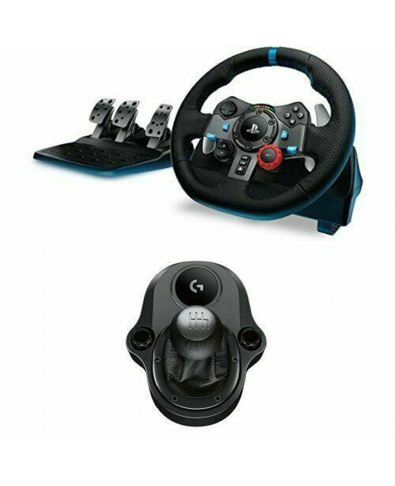 Logitech G29 Steering Wheel For Simulation Of Racing (Compatible With PS4, PS3 &